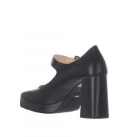 Nero giardini décolleté con cinturino in nappa da donna