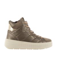 Nero giardini sneaker high-top in pelle metal da donna
