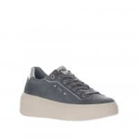 Nero giardini sneaker in camoscio da donna