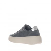 Nero giardini sneaker in camoscio da donna