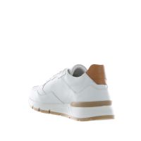 Nero giardini sneaker in pelle da uomo