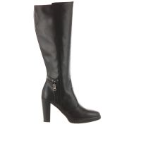 Nero giardini stivale in pelle da donna