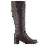 Nero giardini stivale in pelle da donna
