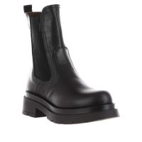 Nero giardini stivaletto beatles in pelle da donna