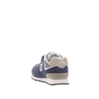 New balance sneaker 574 hook & loop in camoscio con strappo da bambino