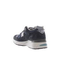 New balance sneaker 991 in camoscio e mesh da uomo