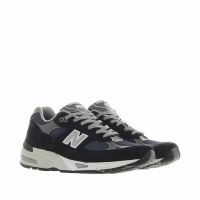New balance sneaker 991 in camoscio e pelle da uomo