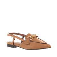 Olivia mocassino slingback in pelle con dettaglio da donna