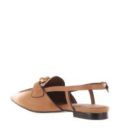 Olivia mocassino slingback in pelle con dettaglio da donna