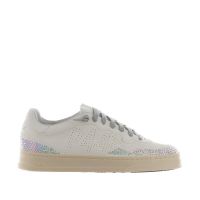 P448 sneaker in camoscio con strass da donna