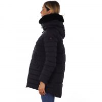 Peuterey piumino lungo itoka ml fur con pelliccia da donna