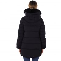 Peuterey piumino lungo itoka ml fur con pelliccia da donna