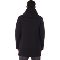Peuterey trench liscio in nylon stretch da uomo
