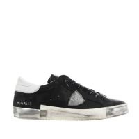 Philippe model sneaker paris x foxy laminè in pelle da uomo