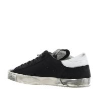 Philippe model sneaker paris x foxy laminè in pelle da uomo