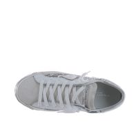 Philippe model sneaker paris x in pelle e camoscio con strass da donna