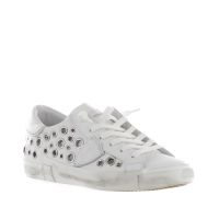 Philippe model sneaker paris x low in pelle con borchie da donna