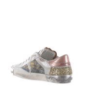 Philippe model sneaker paris x low in pelle metal da donna