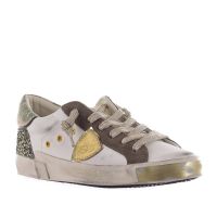 Philippe model sneaker prsx low camou glitter  da donna