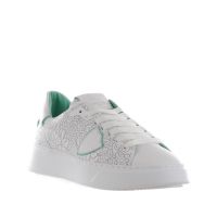 Philippe model sneaker temple in pelle forata effetto pizzo da donna