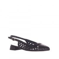 Pons quintana ballerina slingback sonia in pelle intrecciata da donna