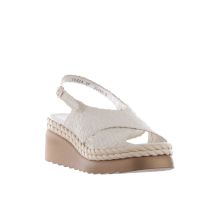 Pons quintana sandalo ibiza in pelle intrecciata da donna