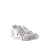 Premiata sneaker in camoscio e nylon da donna