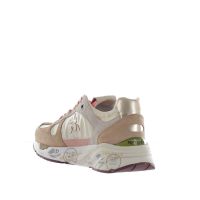Premiata sneaker in camoscio e nylon da donna