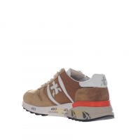 Premiata sneaker in camoscio e nylon da uomo