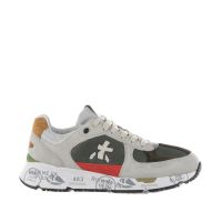 Premiata sneaker in camoscio e nylon da uomo
