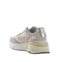 Premiata sneaker in camoscio e nylon da donna