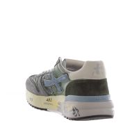 Premiata sneaker in camoscio e tessuto tecnico da uomo