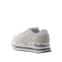 Premiata sneaker in pelle e camoscio da donna