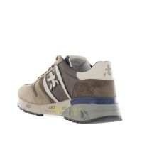 Premiata sneaker lander in camoscio e tessuto tecnico da uomo