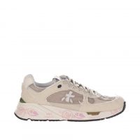 Premiata sneaker mase in camoscio e nylon da donna