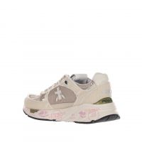 Premiata sneaker mase in camoscio e nylon da donna