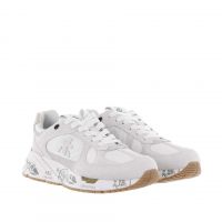 Premiata sneaker mase in camoscio e nylon da donna