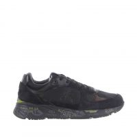 Premiata sneaker mase in camoscio e nylon da uomo