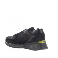 Premiata sneaker mase in camoscio e nylon da uomo