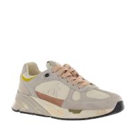 Premiata sneaker mased in camoscio e nylon da donna
