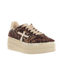 Premiata sneaker micol in cavallino da donna