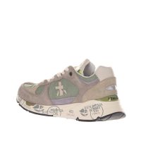 Premiata sneakers in camoscio e canvas da uomo