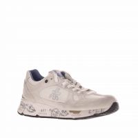 Premiata sneakers in camoscio e nylon da uomo