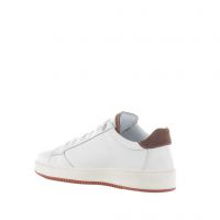 Roberto botticelli sneaker in pelle martellata da uomo