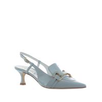 Rosario d'anna slingback in vernice con tacco midi da donna