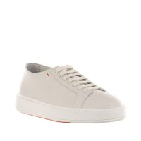 Santoni sneaker da uomo in pelle bottalata da uomo