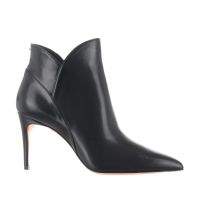 Santoni stivaletto a punta in pelle da donna