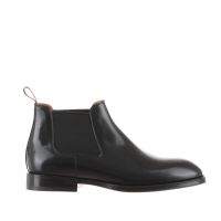 Santoni stivaletto chelsea in pelle da uomo