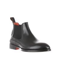 Santoni stivaletto chelsea in pelle da uomo