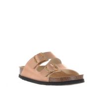 Scholl sandalo josephine in pelle laminata da donna